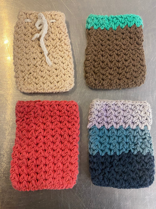 Crocheted Soap Pouch