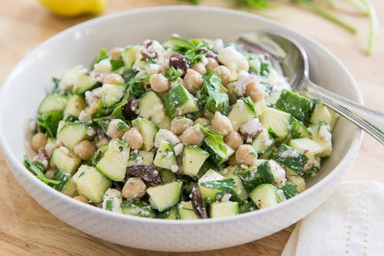 Greek Zucchini Salad
