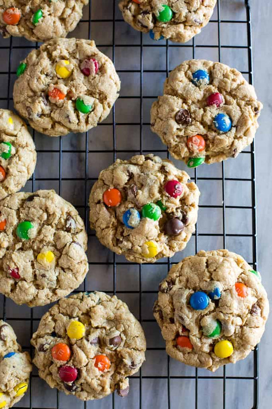 Gluten free Monster Cookies