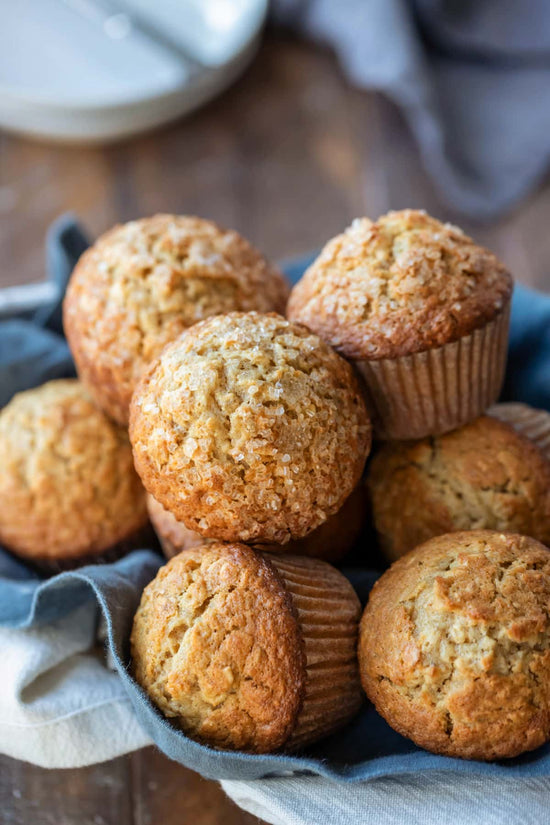 Gluten Free Maple Brown Sugar Oatmeal Muffins