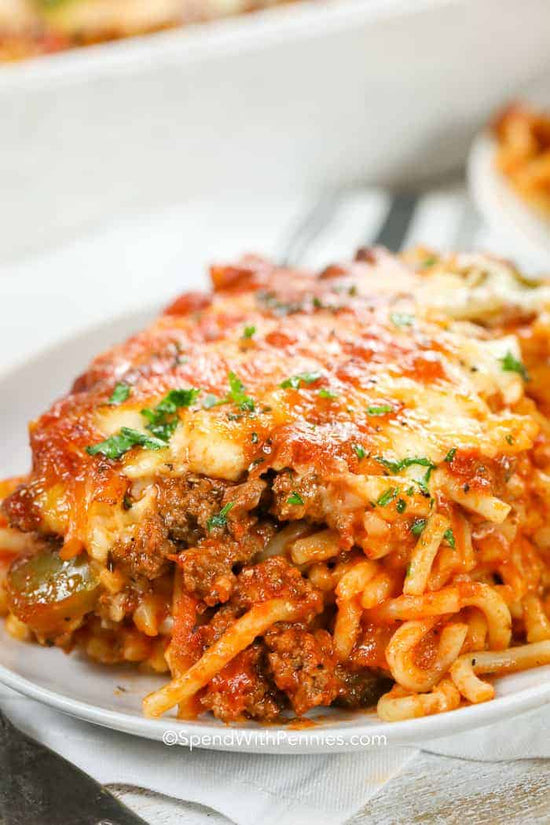GF Baked Spaghetti