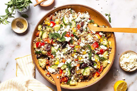 Mediterranean Quinoa Salad