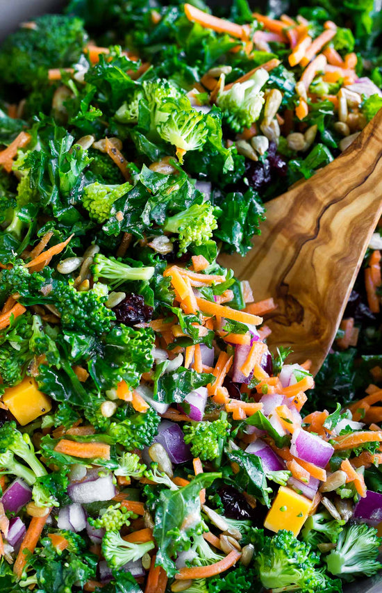 Broccoli Kale Salad
