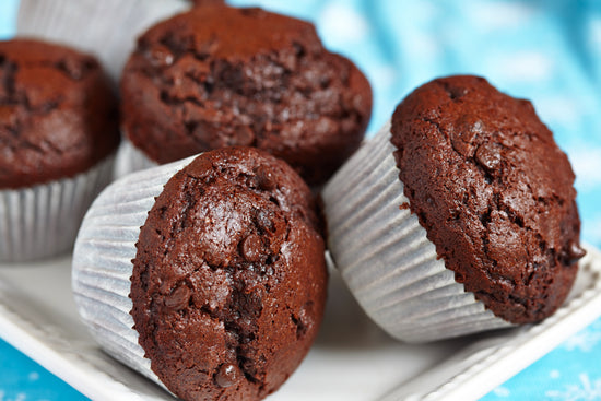 Gluten Free Double Chocolate Muffins