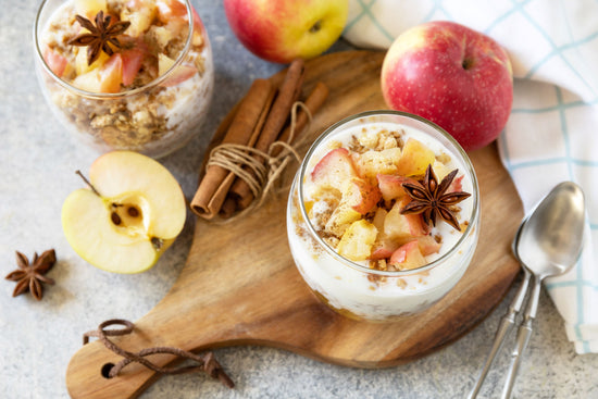 Wild Apple Pie Overnight Oats