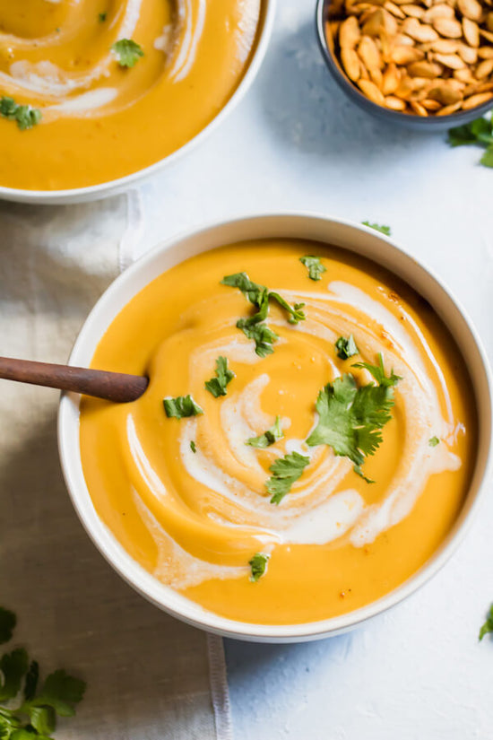 Coconut Curry Butternut Squash Soup
