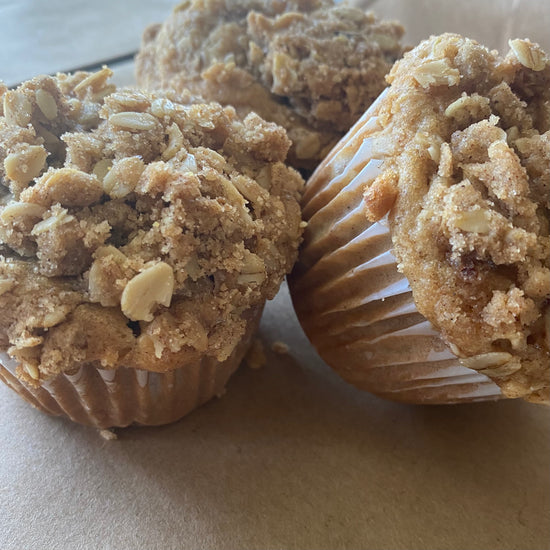 Gluten Free Apple Cinnamon Streusel Muffins